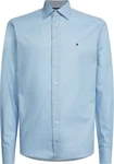 Tommy Hilfiger TAILORED Businesshemd CL FLEX OXF RF SHIRT Hellblau/Blau
