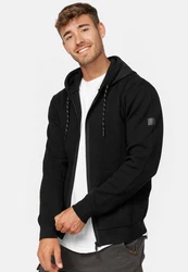 Indicode Strickpullover Reilly Schwarz/Dunkelgrau