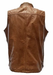 Zimmert Leather Lederweste Julius Schwarz