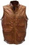 Zimmert Leather Lederweste Julius Schwarz