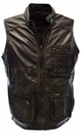 Zimmert Leather Lederweste Julius Schwarz