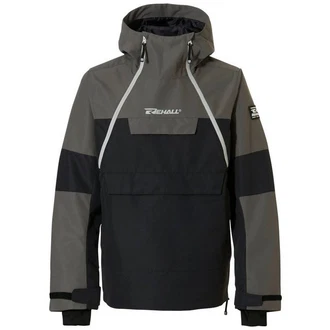 REHALL Winterjacke Becks-R Mens Snow Herren Dunkelgrau/Grau/Schwarz/Dunkelrot REHALL Winterjacke Becks-R Mens Snow Herren Dunkelgrau/Grau/Schwarz/Dunkelrot