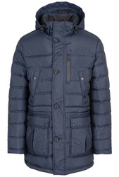 bugatti Steppjacke Dunkelblau/Hellblau/Blau