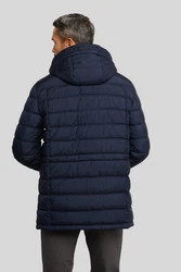 bugatti Steppjacke Dunkelblau/Hellblau/Blau