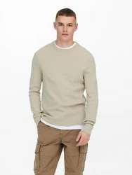 ONLY & SONS Strickpullover ONSPHIL REG 12 STRUC CREW KNIT 