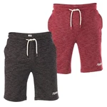 riverso Sweatshorts Herren RIVMike Dunkelrot/Bordeaux/Grau/Rot/Lila