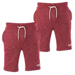 Sweatshorts Herren Shorts RIVMike 2er Pack Regular Fit Bermudashorts aus pflegeleichter Baumwollmischung