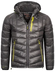 Geographical Norway Herren Winter Jacke Parka Dunkelgrau/Grau