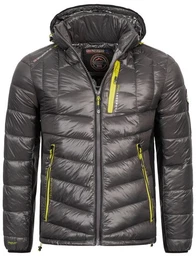 Steppjacke Herren Winter Jacke Parka Steppjacke Kapuze Softshell Gesteppt Neu