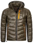 Geographical Norway Herren Winter Jacke Parka Dunkelgrün/Khaki