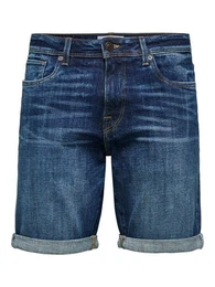 Jeansshorts SLHALEX 21406 MB mit Stretch