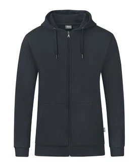 Jako Sweatjacke Organic Kapuzenjacke Dunkelblau/Dunkelgrau/Schwarz