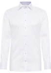 Eterna Langarmhemd SLIM FIT NON IRON Weiß/Creme