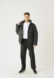 Cleptomanicx Winterjacke SWOD 2 grau/dunkelgrau