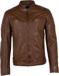 Gipsy by Mauritius Herren Bikerjacke GBDerry Braun/Dunkelbraun