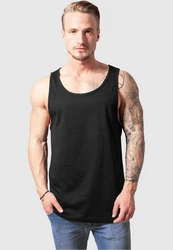 Urban Classics Shirttop Jersey Big Tank Schwarz