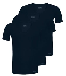 T-Shirt 3er Pack V-Neck aus weichem Baumwolljersey