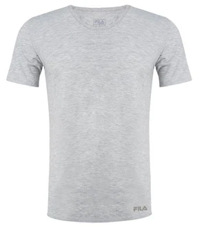 Fila T-Shirt Round-Neck Grau/Hellgrau Fila T-Shirt Round-Neck Grau/Hellgrau