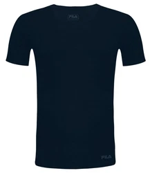 Fila T-Shirt Round-Neck Dunkelblau/Blau
