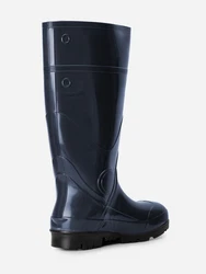 Ladeheid Herren PVC Gummistiefel LA-914 Blau/Dunkelblau
