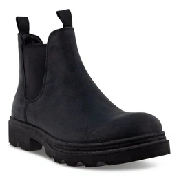 Grainer Schwarz Chelseaboots