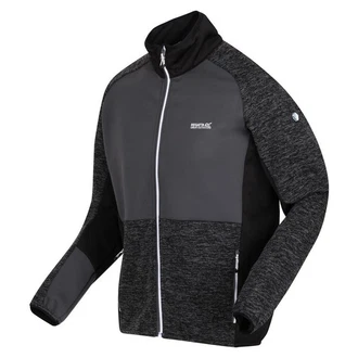 Regatta Funktionsjacke Coladane IV Schwarz/Dunkelgrau/Grau