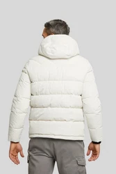 bugatti Blouson mit Kapuze Creme/Weiß/Beige/Khaki