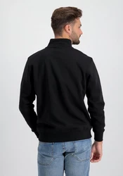 Alpha Industries Sweater Half Zip SL Dunkelblau/Schwarz/Blau