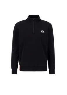 Alpha Industries Sweater Half Zip SL Dunkelblau/Schwarz/Blau