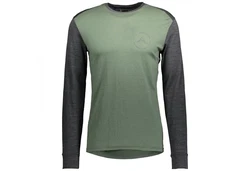 Scott Langarmshirt Defined Merino L/sl Shirt Herren Dunkelgrün/Grün