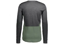 Scott Langarmshirt Defined Merino L/sl Shirt Herren Dunkelgrün/Grün