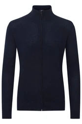 !Solid Strickjacke SDKody Zipper Dunkelblau