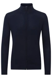 !Solid Strickjacke SDKody Zipper Dunkelblau