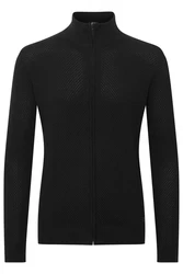 !Solid Strickjacke SDKody Zipper Schwarz