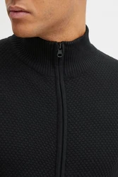 !Solid Strickjacke SDKody Zipper Schwarz