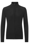!Solid Strickjacke SDKody Zipper Schwarz/Dunkelgrau