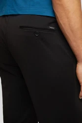bugatti Chinohose Kordelzug Schwarz