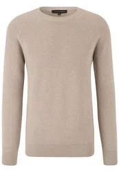 SteffenKlein Rundhalspullover Beige/Khaki/Braun