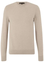 SteffenKlein Rundhalspullover Khaki/Beige/Braun