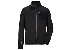 Killtec Funktionsjacke Powerstretchjacke KOW 84 MN FLX JCKT Schwarz/Dunkelgrau/Rot/Dunkelrot/Grau