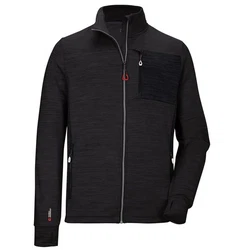 Killtec Funktionsjacke Powerstretchjacke KOW 84 MN FLX JCKT Schwarz/Dunkelgrau/Rot/Dunkelrot/Grau