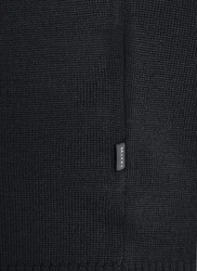 MAERZ Muenchen Pullover Rundhals Schwarz/Dunkelblau