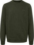 BLEND Sweatshirt 'Downton' Dunkelgrün/Khaki