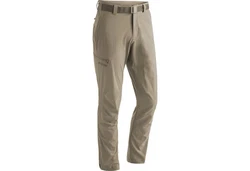 Maier Sports Outdoorhose Funktionshose Torid Slim Khaki/Braun