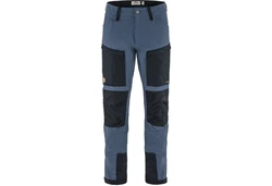 Fjällräven Funktionshose Trekkinghose Keb Agile Grau/Dunkelblau/Blau