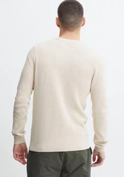 Blend Strickpullover Codford Khaki/Beige/Braun