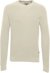 Blend Strickpullover Codford Khaki/Beige/Braun
