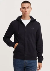 BLEND Sweatjacke Downton Schwarz/Hellblau/Grün/Blau