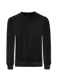 TRIGEMA Sweatshirt Nicki-Shirt schwarz
