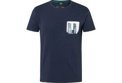 Wiesnknig T-Shirt Frauenkirche (K20) Dunkelblau/Blau